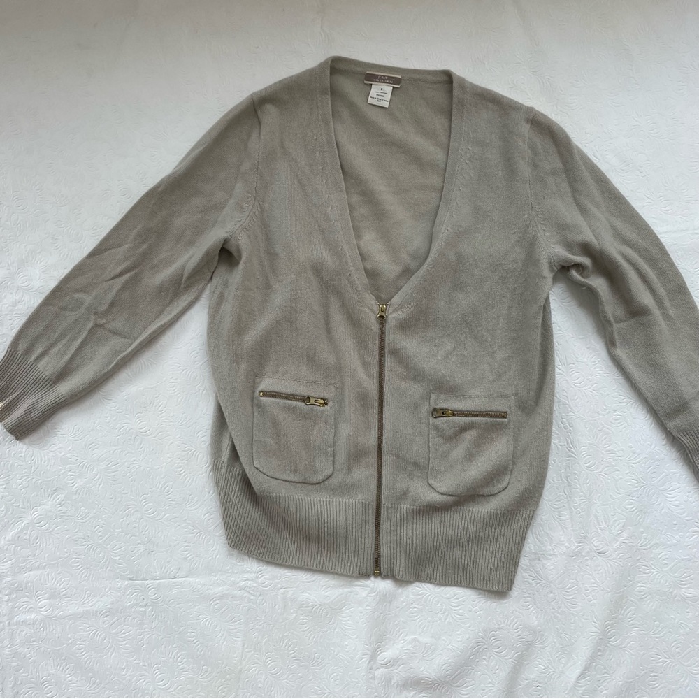 J. Crew zipper sweater